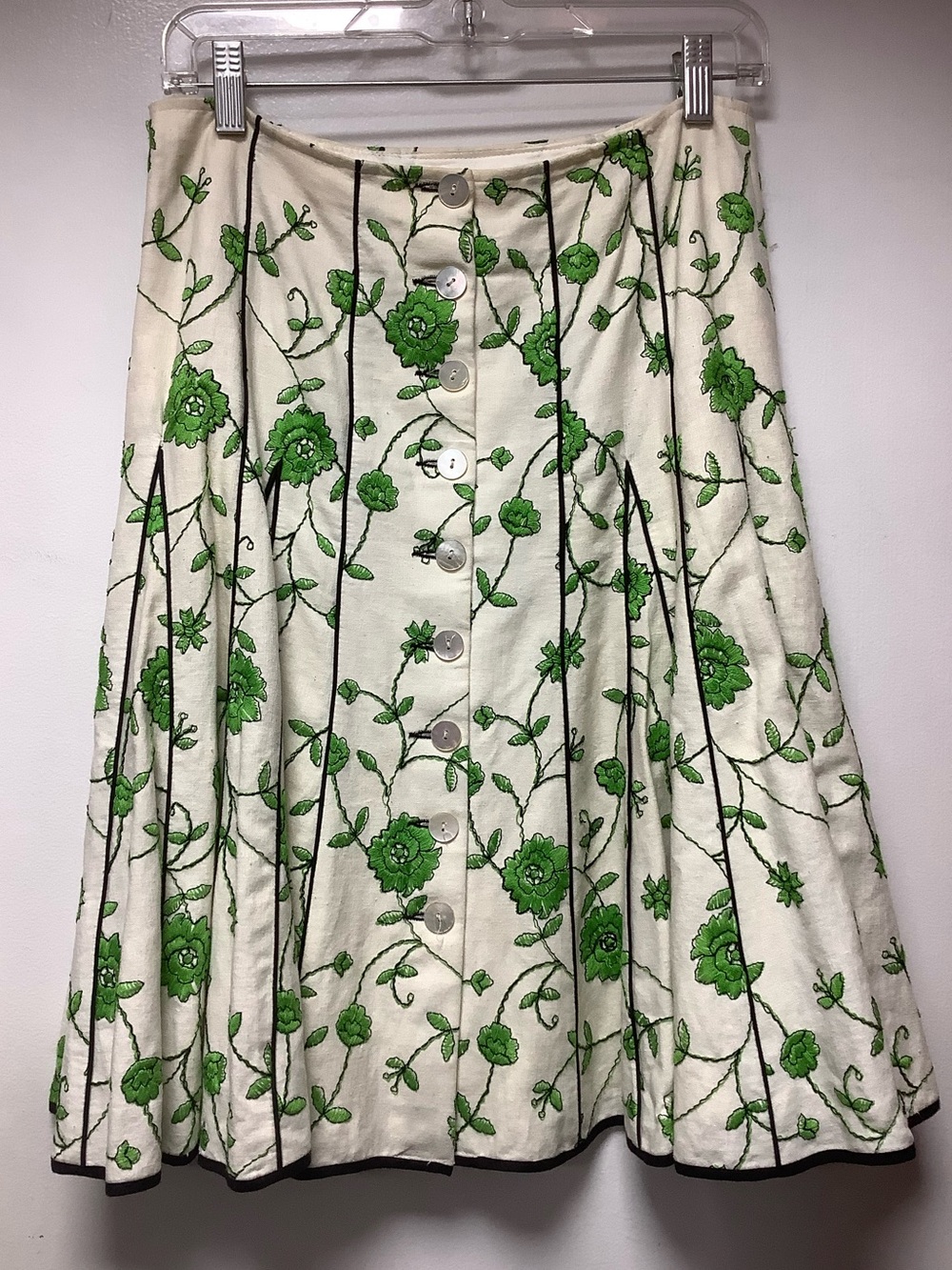 Nanette Lepore Embroidery Skirt